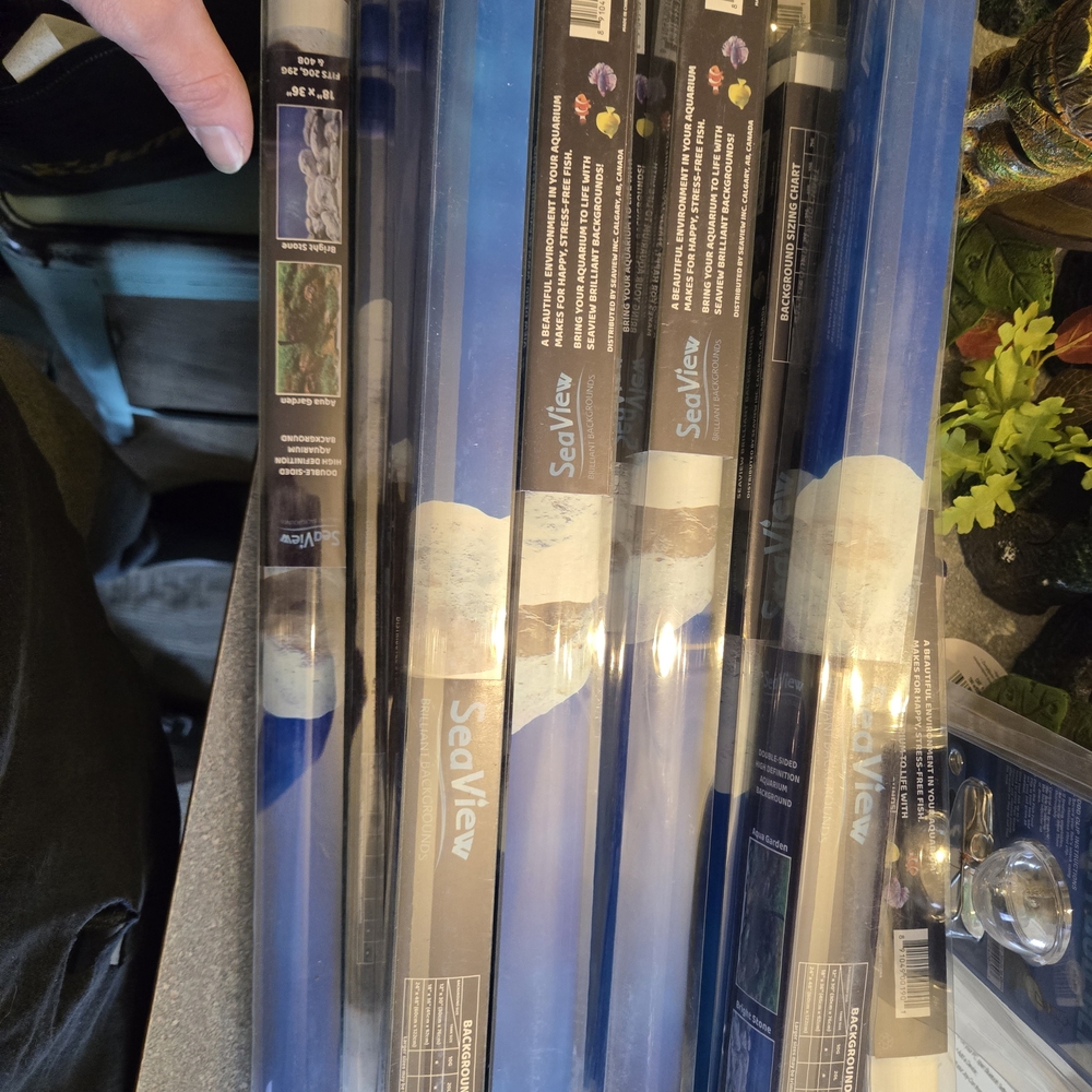 Seaview Aquarium Background Roll
